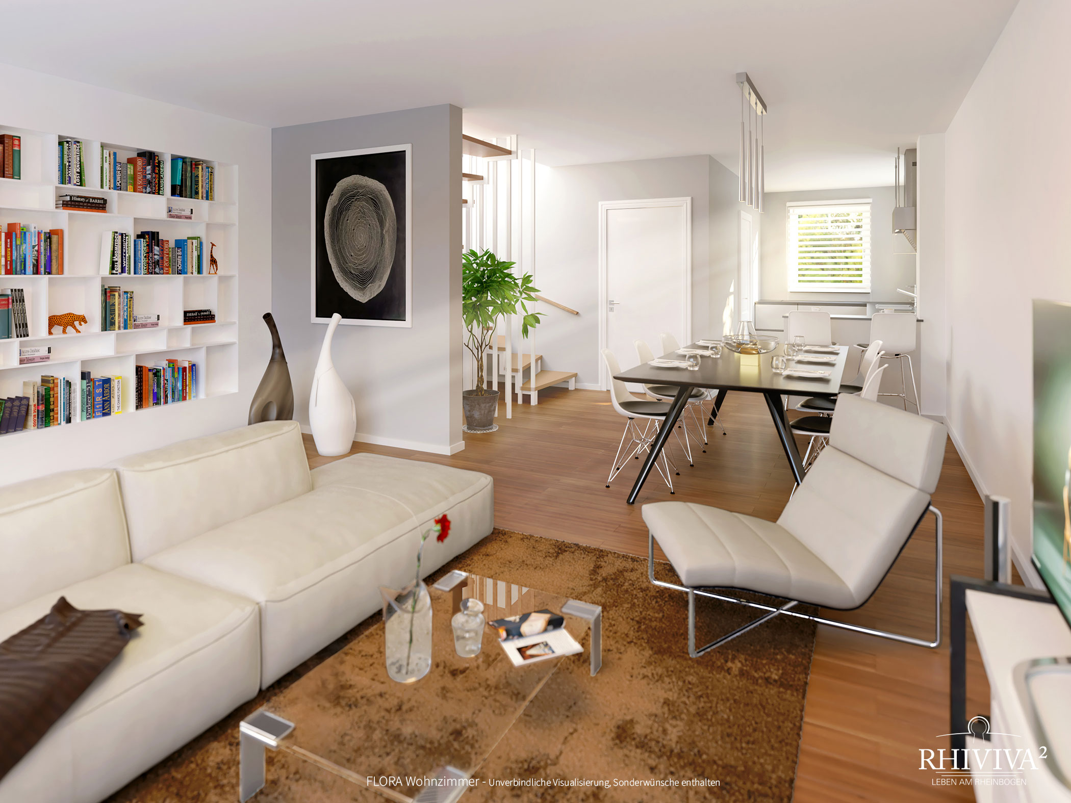 Badezimmer FLORA – Unverbindliche Visualisierung